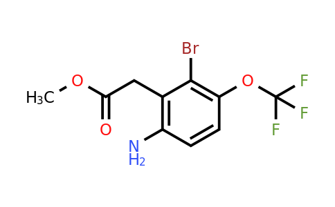 1806919-70-9 | Methyl 6-amino-2-bromo-3-(trifluoromethoxy)phenylacetate