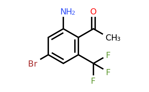 1806921-48-1 | 2'-Amino-4'-bromo-6'-(trifluoromethyl)acetophenone
