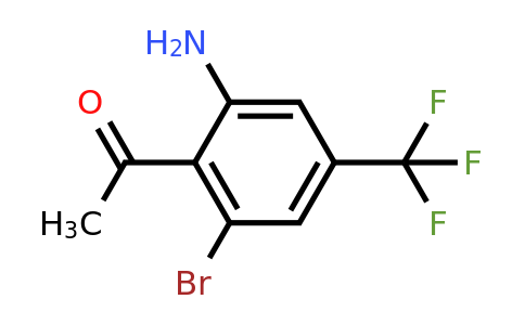 1806921-66-3 | 2'-Amino-6'-bromo-4'-(trifluoromethyl)acetophenone