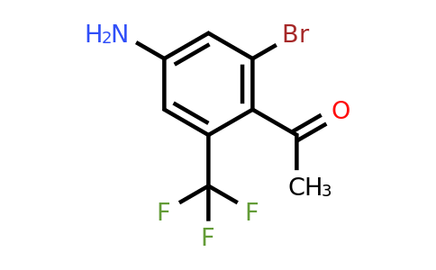 1806921-81-2 | 4'-Amino-2'-bromo-6'-(trifluoromethyl)acetophenone
