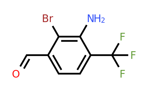 1806922-16-6 | 3-Amino-2-bromo-4-(trifluoromethyl)benzaldehyde