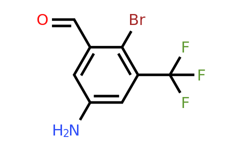1806922-33-7 | 5-Amino-2-bromo-3-(trifluoromethyl)benzaldehyde
