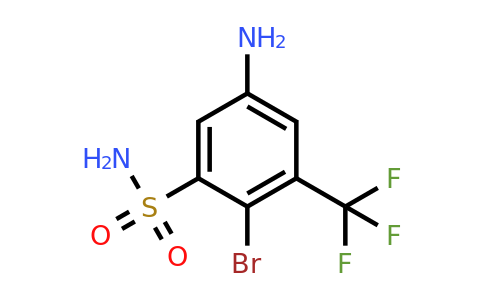 1806922-57-5 | 5-Amino-2-bromo-3-(trifluoromethyl)benzenesulfonamide