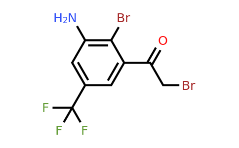 1806923-72-7 | 3'-Amino-2'-bromo-5'-(trifluoromethyl)phenacyl bromide