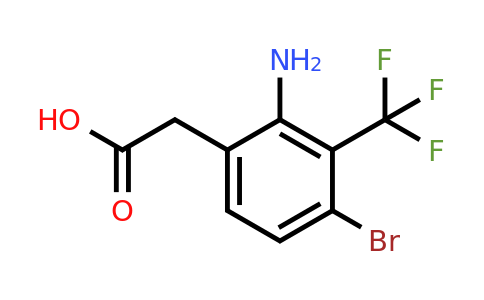 1806923-74-9 | 2-Amino-4-bromo-3-(trifluoromethyl)phenylacetic acid