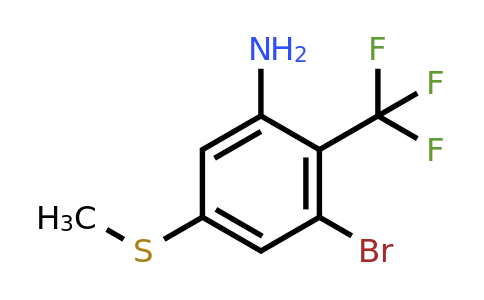 1806923-79-4 | 3-Amino-5-bromo-4-(trifluoromethyl)thioanisole