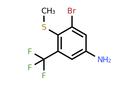 1806923-80-7 | 4-Amino-2-bromo-6-(trifluoromethyl)thioanisole