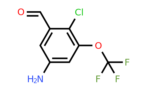 1806924-26-4 | 5-Amino-2-chloro-3-(trifluoromethoxy)benzaldehyde