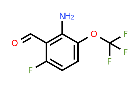 1806925-35-8 | 2-Amino-6-fluoro-3-(trifluoromethoxy)benzaldehyde