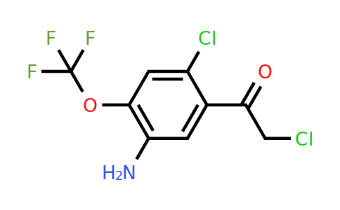 1806925-88-1 | 5'-Amino-2'-chloro-4'-(trifluoromethoxy)phenacyl chloride
