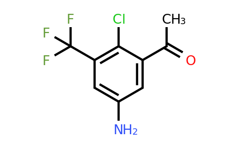 1806926-58-8 | 5'-Amino-2'-chloro-3'-(trifluoromethyl)acetophenone