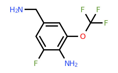 1806929-06-5 | 4-Amino-3-fluoro-5-(trifluoromethoxy)benzylamine