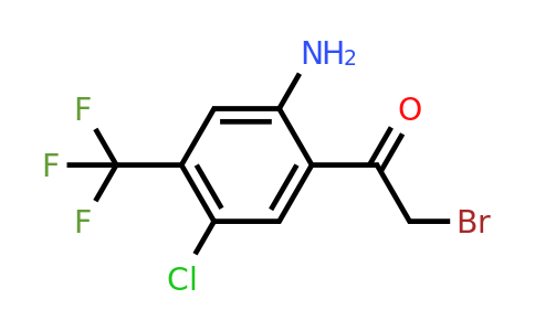1806930-12-0 | 2'-Amino-5'-chloro-4'-(trifluoromethyl)phenacyl bromide