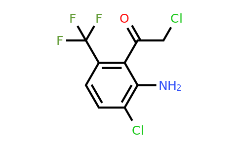 1806930-34-6 | 2'-Amino-3'-chloro-6'-(trifluoromethyl)phenacyl chloride