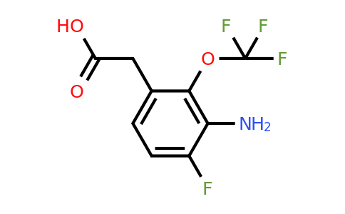 1806963-07-4 | 3-Amino-4-fluoro-2-(trifluoromethoxy)phenylacetic acid