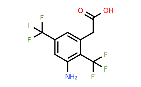 1806963-11-0 | 3-Amino-2,5-bis(trifluoromethyl)phenylacetic acid