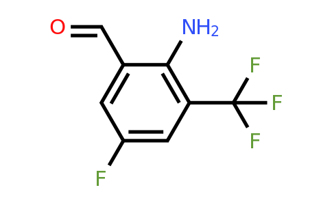 1806964-23-7 | 2-Amino-5-fluoro-3-(trifluoromethyl)benzaldehyde