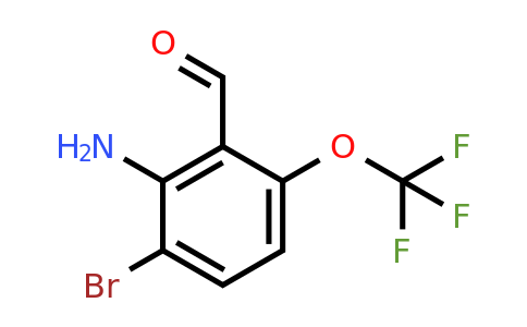 1806966-00-6 | 2-Amino-3-bromo-6-(trifluoromethoxy)benzaldehyde