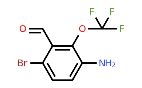1806966-09-5 | 3-Amino-6-bromo-2-(trifluoromethoxy)benzaldehyde