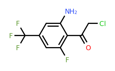 1806966-45-9 | 2'-Amino-6'-fluoro-4'-(trifluoromethyl)phenacyl chloride