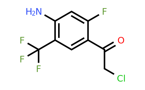 1806966-51-7 | 4'-Amino-2'-fluoro-5'-(trifluoromethyl)phenacyl chloride