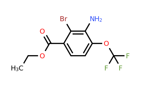 1806966-70-0 | Ethyl 3-amino-2-bromo-4-(trifluoromethoxy)benzoate
