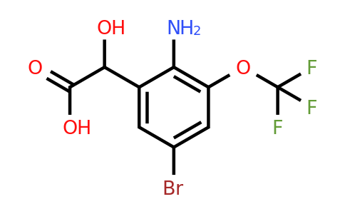 1806967-46-3 | 2-Amino-5-bromo-3-(trifluoromethoxy)mandelic acid