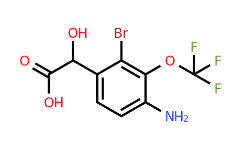 1806967-52-1 | 4-Amino-2-bromo-3-(trifluoromethoxy)mandelic acid