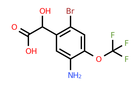 1806967-55-4 | 5-Amino-2-bromo-4-(trifluoromethoxy)mandelic acid