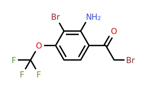 1806967-58-7 | 2'-Amino-3'-bromo-4'-(trifluoromethoxy)phenacyl bromide