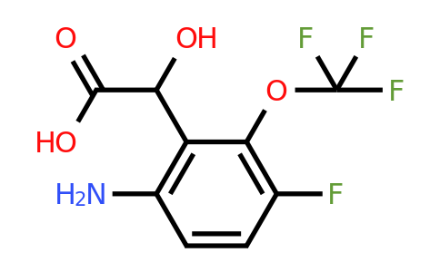 1806967-68-9 | 6-Amino-3-fluoro-2-(trifluoromethoxy)mandelic acid