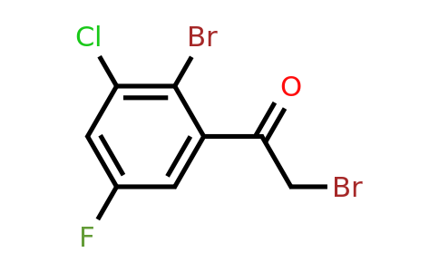 1806971-12-9 | 2'-Bromo-3'-chloro-5'-fluorophenacyl bromide
