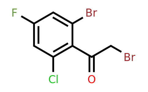 1806971-31-2 | 2'-Bromo-6'-chloro-4'-fluorophenacyl bromide