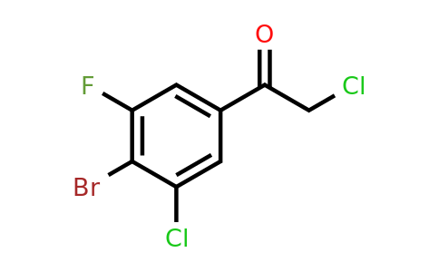1806971-70-9 | 4'-Bromo-3'-chloro-5'-fluorophenacyl chloride