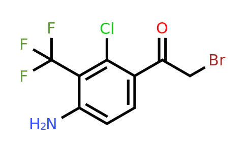 1806972-90-6 | 4'-Amino-2'-chloro-3'-(trifluoromethyl)phenacyl bromide