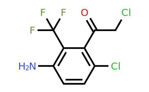 1806973-37-4 | 3'-Amino-6'-chloro-2'-(trifluoromethyl)phenacyl chloride