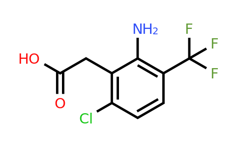 1806973-72-7 | 2-Amino-6-chloro-3-(trifluoromethyl)phenylacetic acid