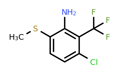 1806975-05-2 | 2-Amino-4-chloro-3-(trifluoromethyl)thioanisole