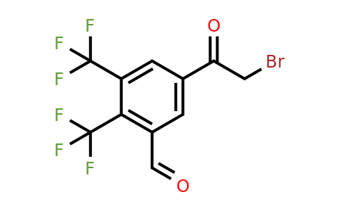 1806978-37-9 | 3',4'-Bis(trifluoromethyl)-5'-formylphenacyl bromide