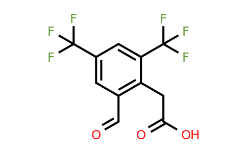 1806978-43-7 | 2,4-Bis(trifluoromethyl)-6-formylphenylacetic acid
