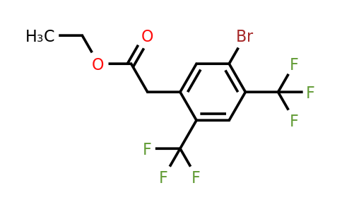 1806978-71-1 | Ethyl 2,4-bis(trifluoromethyl)-5-bromophenylacetate