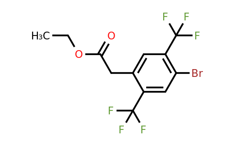 1806978-74-4 | Ethyl 2,5-bis(trifluoromethyl)-4-bromophenylacetate