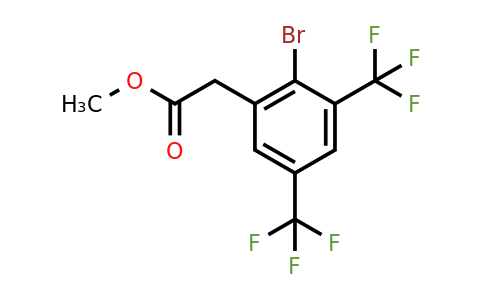 1806978-84-6 | Methyl 3,5-bis(trifluoromethyl)-2-bromophenylacetate
