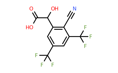 1806979-44-1 | 3,5-Bis(trifluoromethyl)-2-cyanomandelic acid