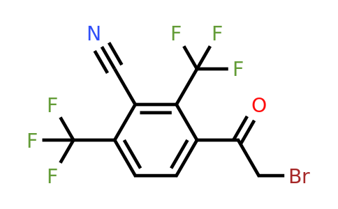 1806979-45-2 | 2',4'-Bis(trifluoromethyl)-3'-cyanophenacyl bromide