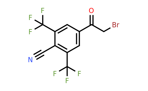 1806979-53-2 | 3',5'-Bis(trifluoromethyl)-4'-cyanophenacyl bromide