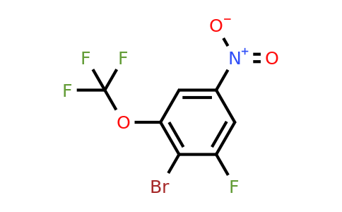 1806979-64-5 | 1-Bromo-2-fluoro-4-nitro-6-(trifluoromethoxy)benzene