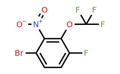 1806979-72-5 | 1-Bromo-4-fluoro-2-nitro-3-(trifluoromethoxy)benzene