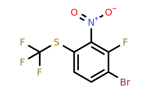 1806979-91-8 | 1-Bromo-2-fluoro-3-nitro-4-(trifluoromethylthio)benzene