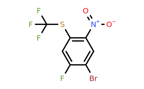 1806980-01-7 | 1-Bromo-2-fluoro-5-nitro-4-(trifluoromethylthio)benzene